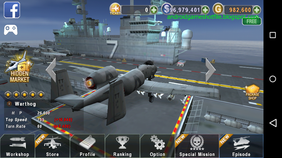 gunship battle hack version game download